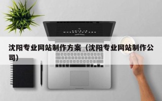 肇庆沈阳专业网站制作方案（沈阳专业网站制作公司）